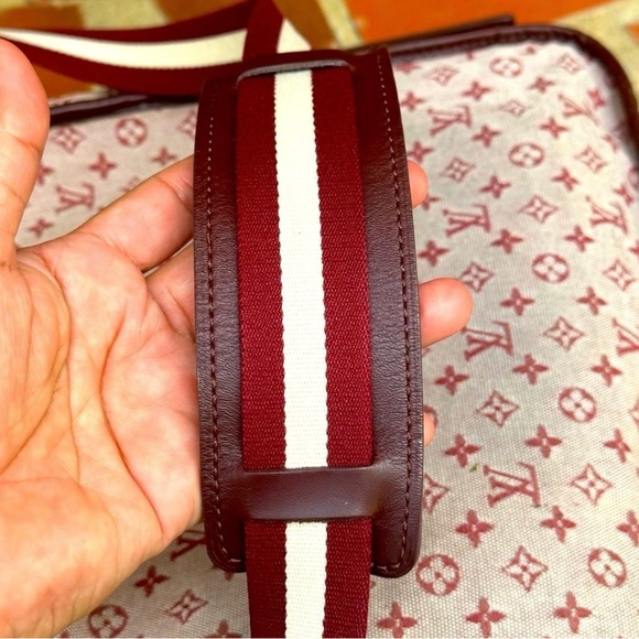 LOUIS VUITTON Monogram Mini Besace Mary Kate Bag Red M92321 LV - Picture 8 of 17